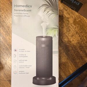 Homedics SereneScent Black Diffuser